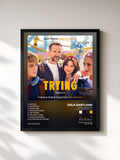 #noir Tableau de l'album Trying: Season 5 (Apple Original Series Soundtrack) de Orla Gartland, cadre noir, imprimé et encadré en France