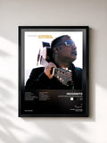 #noir Tableau de l'album Adventures in Black Sunshine de Incognito, cadre noir, imprimé et encadré en France