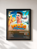 #noir Tableau de l'album Verão do Ferinha de Nadson O Ferinha, cadre noir, imprimé et encadré en France