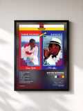 #noir Tableau de l'album Wayne Wonder & Sanchez de Wayne Wonder, cadre noir, imprimé et encadré en France