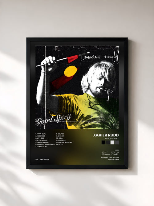Xavier Rudd · Good Spirit — Affiche encadrée