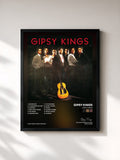 #noir Tableau de l'album Gipsy Kings de Gipsy Kings, cadre noir, imprimé et encadré en France