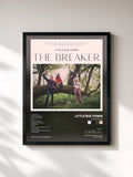 #noir Tableau de l'album The Breaker de Little Big Town, cadre noir, imprimé et encadré en France