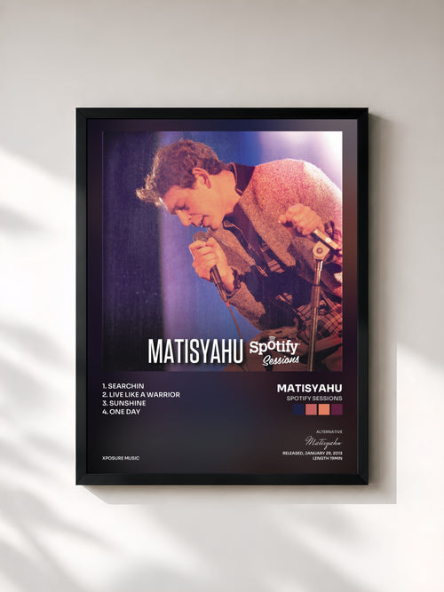 Matisyahu · Spotify Sessions — Affiche encadrée