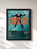 #noir Tableau de l'album Sound The Alarm de Howie Day, cadre noir, imprimé et encadré en France