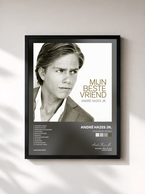 André Hazes Jr. · Mijn Beste Vriend — Affiche encadrée
