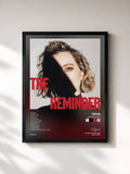 #noir Tableau de l'album The Reminder de TAYA, cadre noir, imprimé et encadré en France