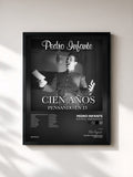#noir Tableau de l'album Cien años... pensando en ti de Pedro Infante, cadre noir, imprimé et encadré en France
