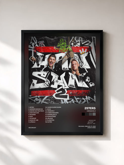 257ers · HRNSHN 2 — Affiche encadrée