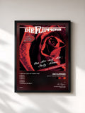 #noir Tableau de l'album Das Hit-auf-Hit-Party-Album de Die Flippers, cadre noir, imprimé et encadré en France