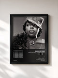 #noir Tableau de l'album Dance Vault Mixes - I Wanna Thank Ya de Angie Stone, cadre noir, imprimé et encadré en France