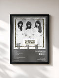 #noir Tableau de l'album All The Best de The Ronettes, cadre noir, imprimé et encadré en France