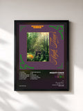 #noir Tableau de l'album High Times de Mighty Oaks, cadre noir, imprimé et encadré en France