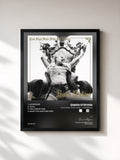 #noir Tableau de l'album Love Angel Music Baby - The Remixes de Gwen Stefani, cadre noir, imprimé et encadré en France