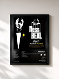 #noir Tableau de l'album RSC Sessions Perdues - Édition Collector de Nessbeal, cadre noir, imprimé et encadré en France