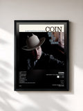 #noir Tableau de l'album Ride What You Can't Change de Coin, cadre noir, imprimé et encadré en France