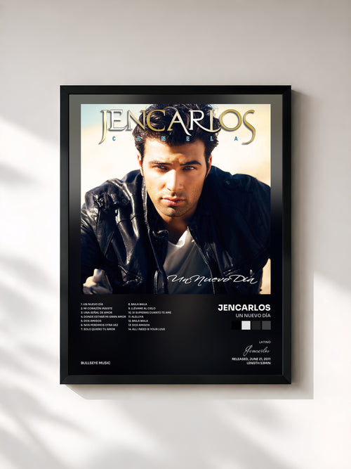 Jencarlos · Un Nuevo Día — Affiche encadrée