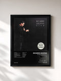 #noir Tableau de l'album Ricardo Arjona Vivo (Bonus Track Version) de Ricardo Arjona, cadre noir, imprimé et encadré en France