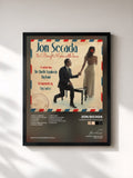 #noir Tableau de l'album To Beny More' With Love de Jon Secada, cadre noir, imprimé et encadré en France