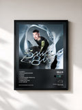 #noir Tableau de l'album SMILE BIX :) de Rels B, cadre noir, imprimé et encadré en France