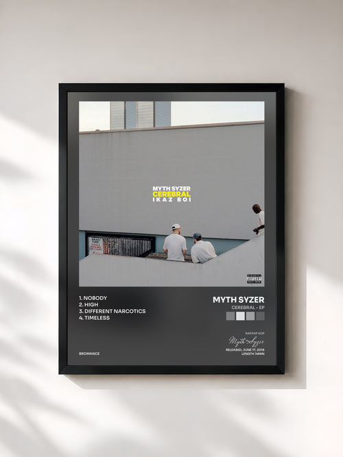 Myth Syzer · Cerebral - EP — Affiche encadrée