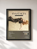 #noir Tableau de l'album Resurrection de Anastacia, cadre noir, imprimé et encadré en France