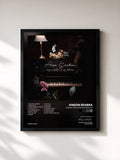 #noir Tableau de l'album Songs I Wrote in My Bedroom de Anson Seabra, cadre noir, imprimé et encadré en France