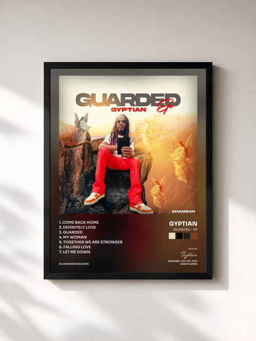 Gyptian · Guarded - EP — Affiche encadrée