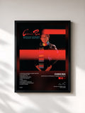 #noir Tableau de l'album Whatever Happened to Benny Santini? de Chris Rea, cadre noir, imprimé et encadré en France