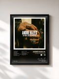 #noir Tableau de l'album Op Mijn Lijf Geschreven de André Hazes Jr., cadre noir, imprimé et encadré en France