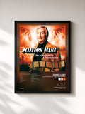 #noir Tableau de l'album Die schönsten TV- und Filmmelodien de James Last, cadre noir, imprimé et encadré en France
