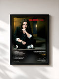 #noir Tableau de l'album Valerio Scanu de Valerio Scanu, cadre noir, imprimé et encadré en France