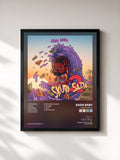 #noir Tableau de l'album Skuba Sada 2 de Sada Baby, cadre noir, imprimé et encadré en France