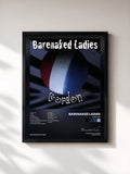 #noir Tableau de l'album Gordon de Barenaked Ladies, cadre noir, imprimé et encadré en France