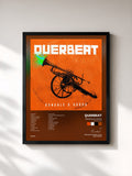 #noir Tableau de l'album Randale & Hurra (Deluxe Edition) de Querbeat, cadre noir, imprimé et encadré en France