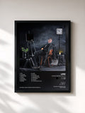 #noir Tableau de l'album Monochrome, Vol. 2.1 de LPEE, cadre noir, imprimé et encadré en France