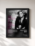#noir Tableau de l'album Be Good to Me Remix EP de Ashley Tisdale, cadre noir, imprimé et encadré en France