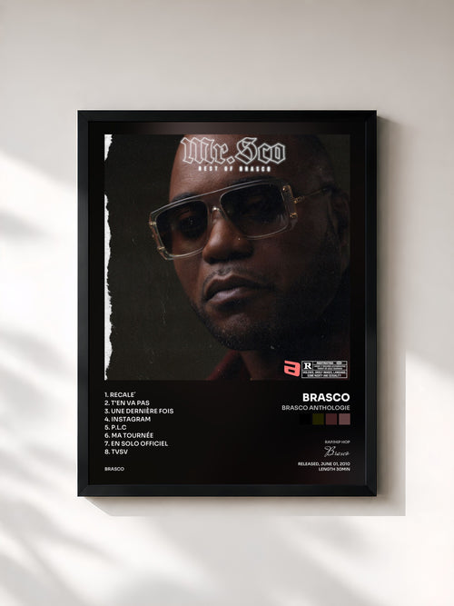Brasco · Brasco Anthologie — Affiche encadrée