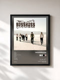 #noir Tableau de l'album Do Or Die de The BossHoss, cadre noir, imprimé et encadré en France