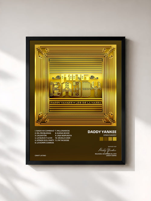 Daddy Yankee · King Daddy — Stampa incorniciata