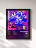 #noir Tableau de l'album Moombahton Mix (Continuous Mix) de Dillon Francis, cadre noir, imprimé et encadré en France