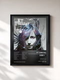 #noir Tableau de l'album Eye to the Telescope: Stargazer Edition de KT Tunstall, cadre noir, imprimé et encadré en France