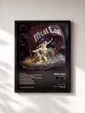 #noir Tableau de l'album Dead Ringer de Meat Loaf, cadre noir, imprimé et encadré en France