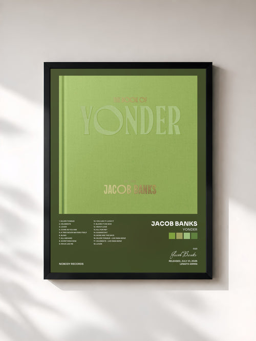 Jacob Banks · Yonder — Affiche encadrée