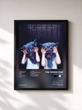#noir Tableau de l'album Thick as Thieves de The Temper Trap, cadre noir, imprimé et encadré en France