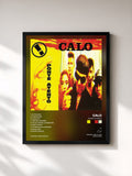#noir Tableau de l'album Ponte Atento de Calo, cadre noir, imprimé et encadré en France