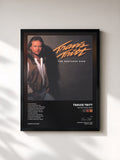 #noir Tableau de l'album The Restless Kind de Travis Tritt, cadre noir, imprimé et encadré en France