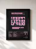 #noir Tableau de l'album HONNEUR AUX FEMMES, VOL. 1 de Scridge, cadre noir, imprimé et encadré en France