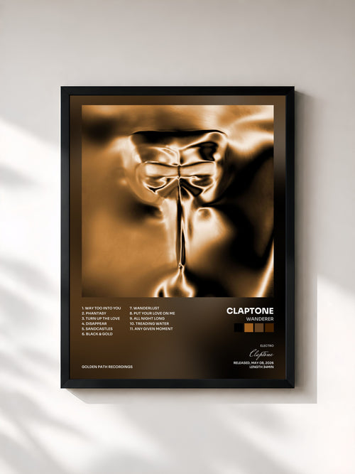 Claptone · Wanderer — Affiche encadrée