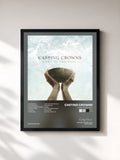 #noir Tableau de l'album Come To The Well de Casting Crowns, cadre noir, imprimé et encadré en France